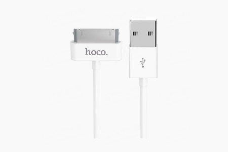 Кабель Hoco X1 RAPID USB - APPLE (30PIN) 1m White