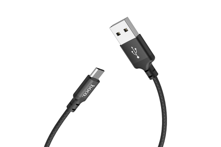 Кабель Hoco X14 Micro USB Times Speed Charging cable 1m Black