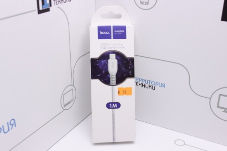 Кабель Hoco X20 Flash USB - Lightning 1m White