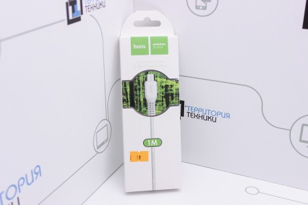 Кабель Hoco X20 Flash USB - microUSB 1m White