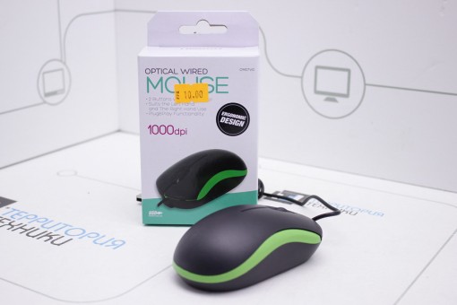 Мышь OMEGA OM-07 3D Green