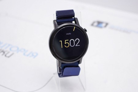 Смарт-часы Б/У Motorola Moto 360 2nd gen. mens 42mm Black
