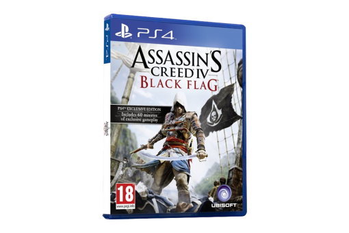 Диск с игрой Assassin’s Creed IV Black Flag для PlayStation 4
