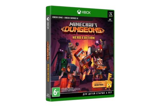 Игровой диск Б/У Minecraft Dungeons. Hero Edition для xBox One/xBox Series X