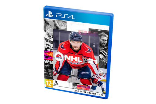 Диск с игрой NHL 21 для PlayStation 4
