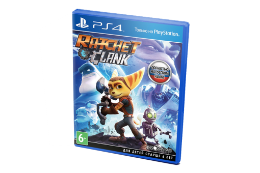 Диск с игрой Ratchet & Clank для PlayStation 4