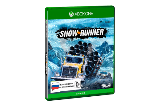 Диск с игрой SnowRunner для xBox One
