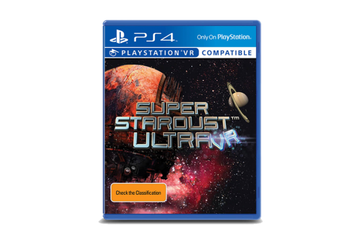 Диск с игрой Super Stardust Ultra VR для PlayStation 4