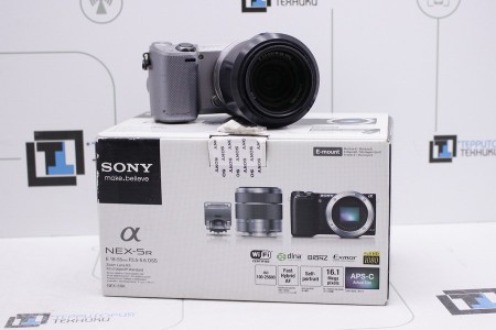 Фотоаппарат Б/У беззеркальный Sony NEX-5RK Kit 18-55mm