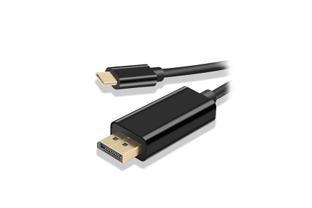 Видеокабель VCOM DisplayPort/USB Type-C [CU422C-1.8M]