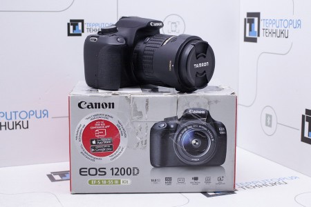 Фотоаппарат Б/У зеркальный Canon EOS 1200D + Tamron AF18-200mm F/3.5-6.3