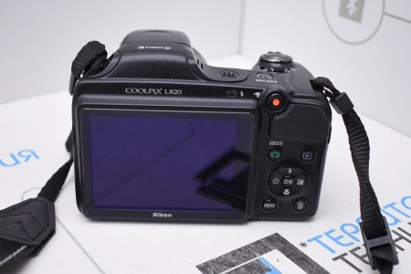Фотоаппарат Б/У цифровой Nikon Coolpix L820