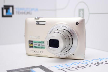 Фотоаппарат Б/У цифровой Nikon Coolpix S4300 Beige