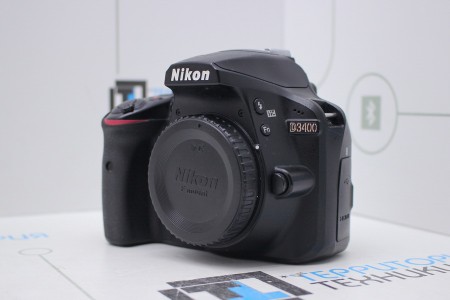 Фотоаппарат Б/У зеркальный Nikon D3400 Body