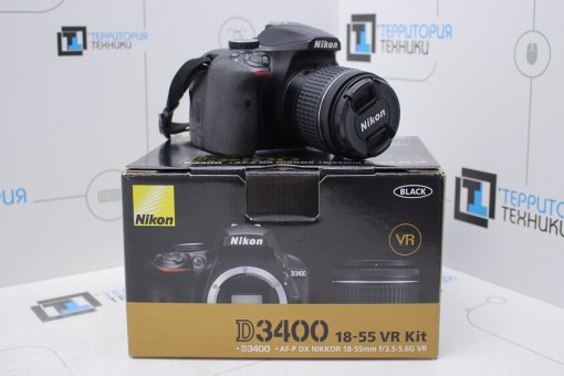 Nikon D3400 Kit AF-P 18-55mm VR