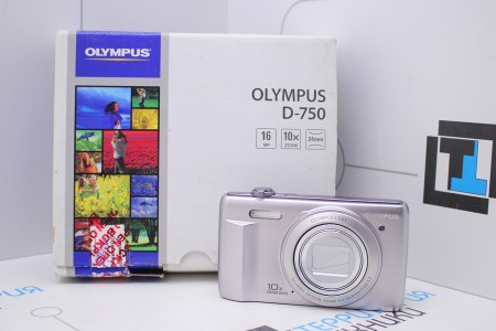 Фотоаппарат Б/У цифровой Olympus D-750 Silver