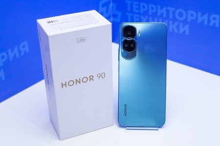 Смартфон Б/У HONOR 90 Lite 8GB/256GB (небесный голубой)