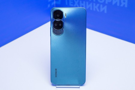 Смартфон Б/У HONOR 90 Lite 8GB/256GB (небесный голубой)